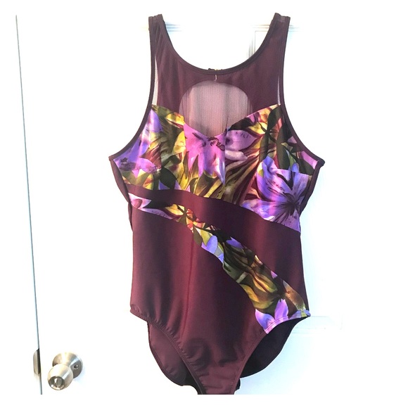 Fantasizer Other - NWOT Burgundy Swimsuit